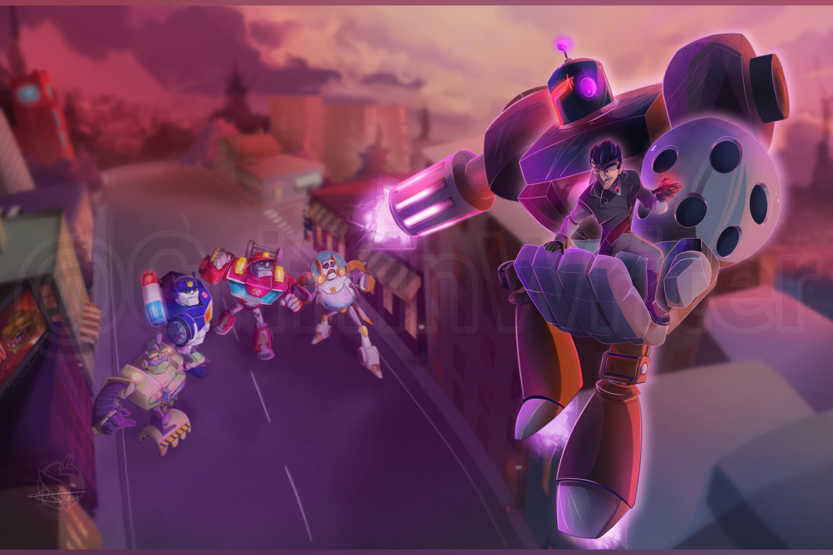 "The Rise of Morroco" - FREE Turbofoxzine minizine to series Transformers Rescue Bots